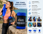 Quick-Dry Microfiber Beach Towel — Sand-Repellent XL 2